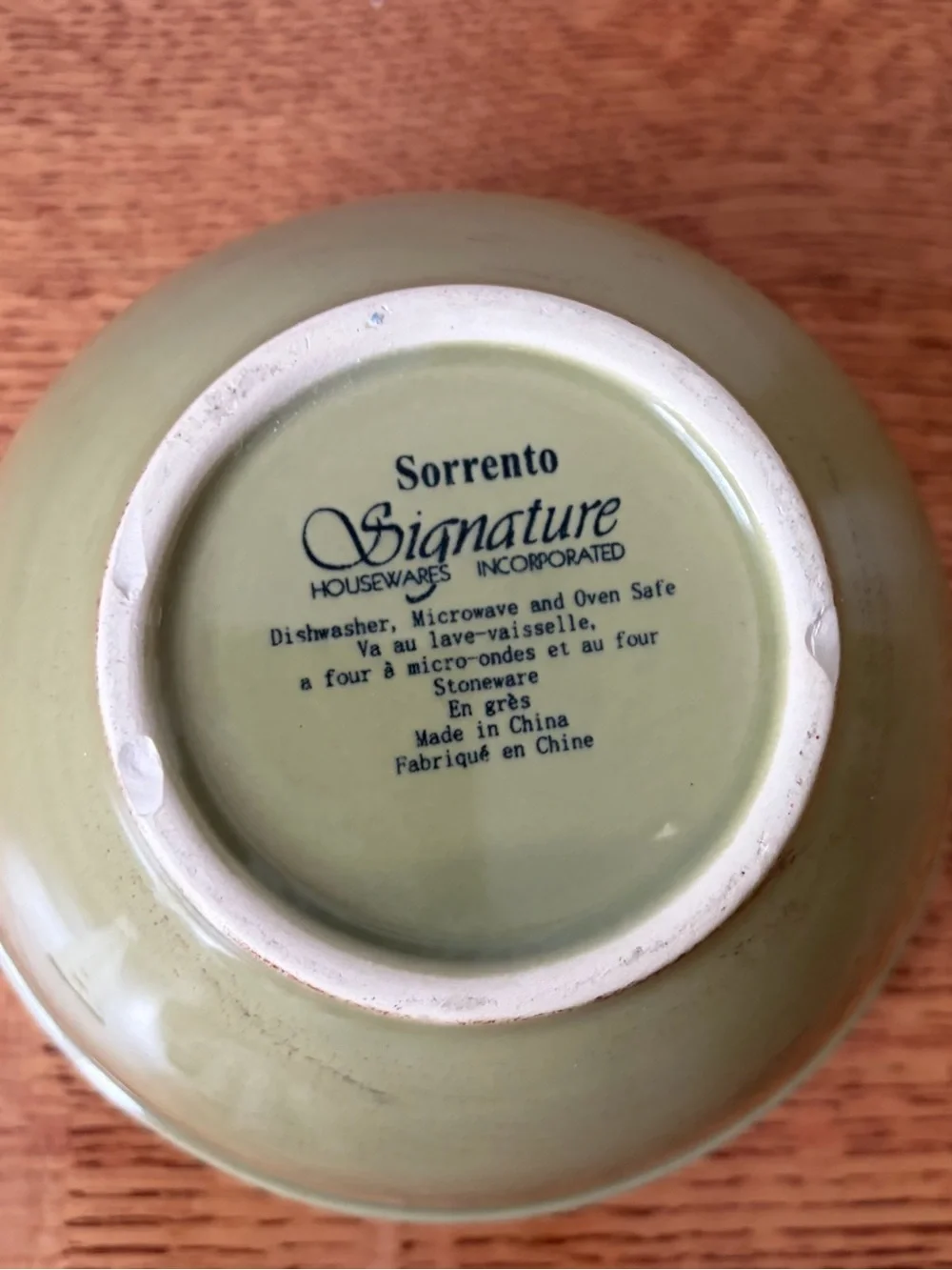 Signature Housewares Sorrento Oregano Green 6